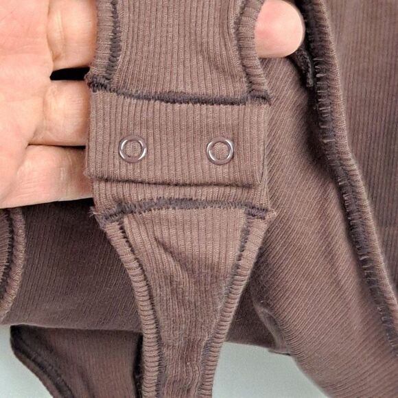 SKIMS ribbed knit bodysuit NWT - Picture 4 of 9